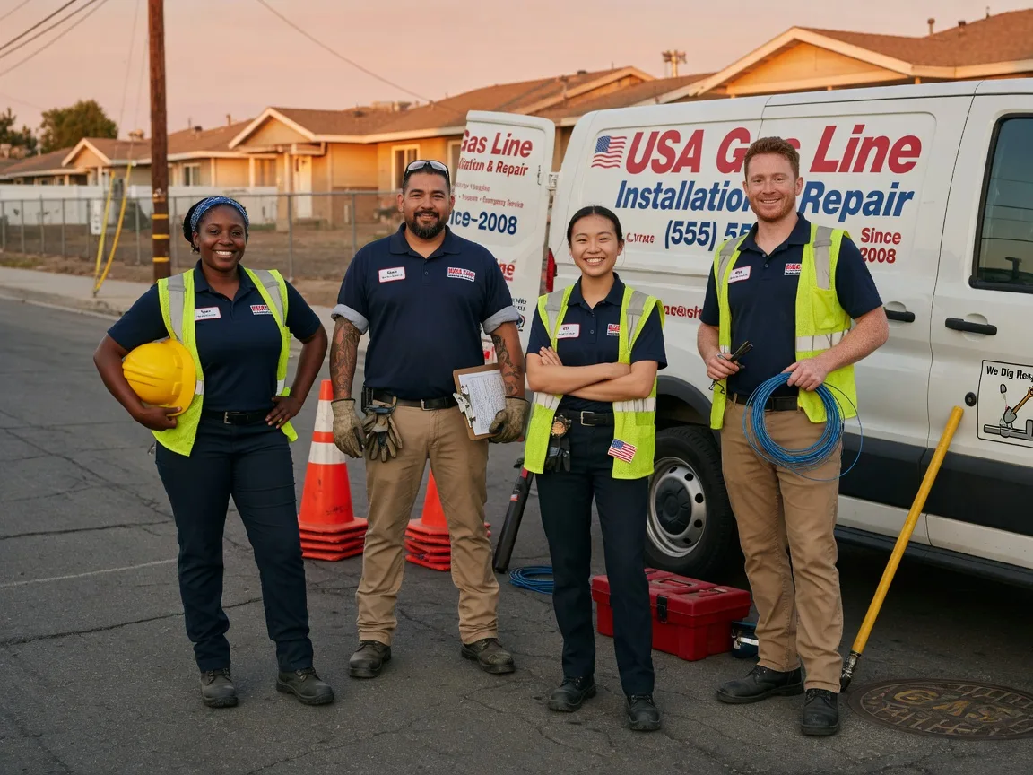 Gas Line Installation company in Serena, IL